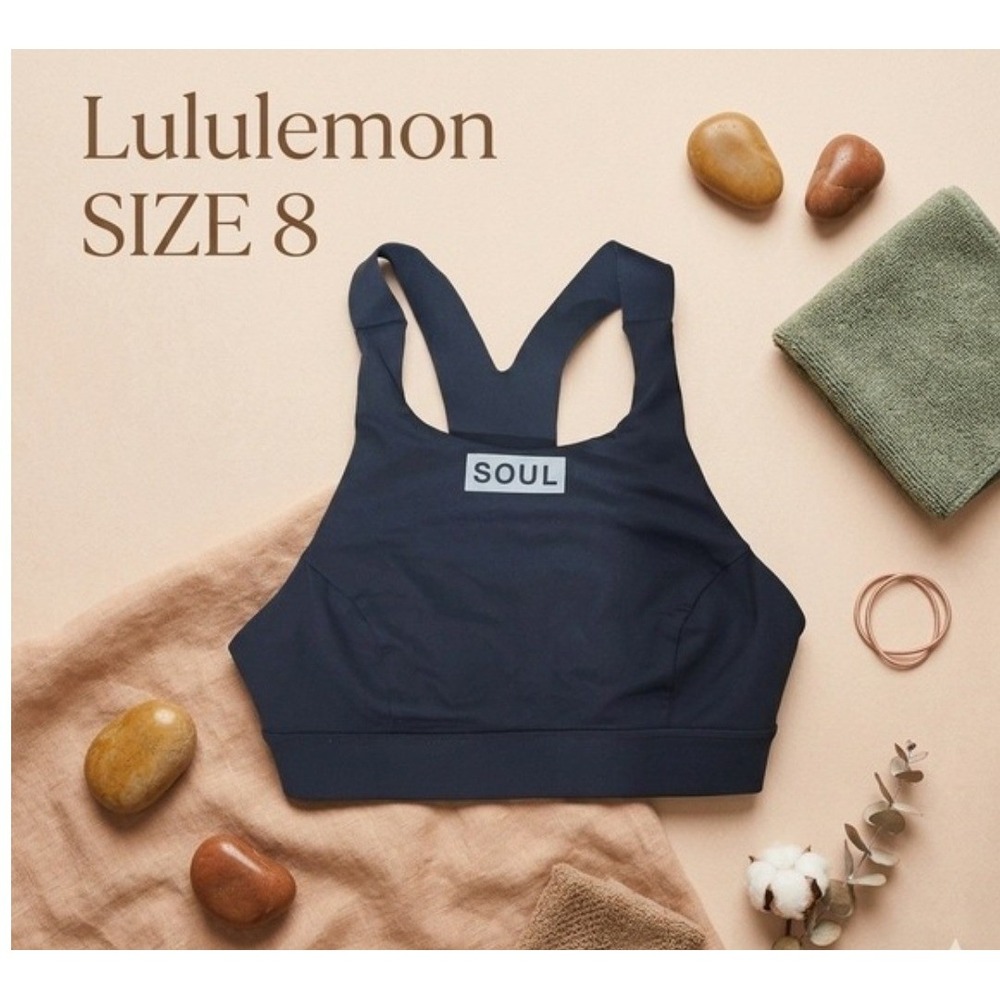 Lululemon x SoulCycle High Neck Sports Bra Skull Women's Size 8